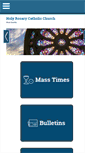 Mobile Screenshot of holyrosaryseattle.org